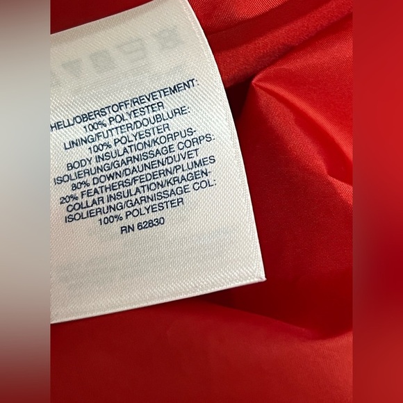 Lands' End Red Blue Turquoise Plaid Down Puffer Vest Large - Picture 6 of 10